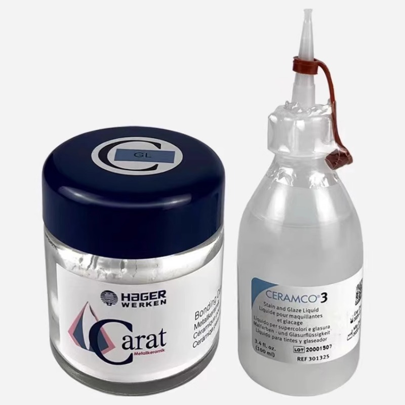 Medical Lab Assistant - Gold Brick Glaze Powder Glaze Denspar