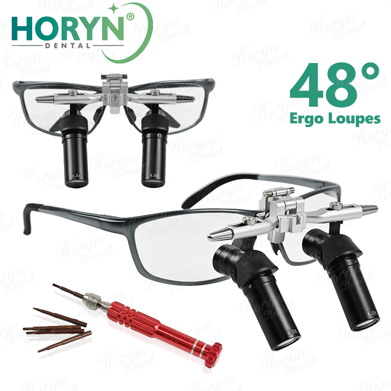 4X/5X/6X Magnifier Dental 48 ° - Medical Lab Equipment 评论和价格