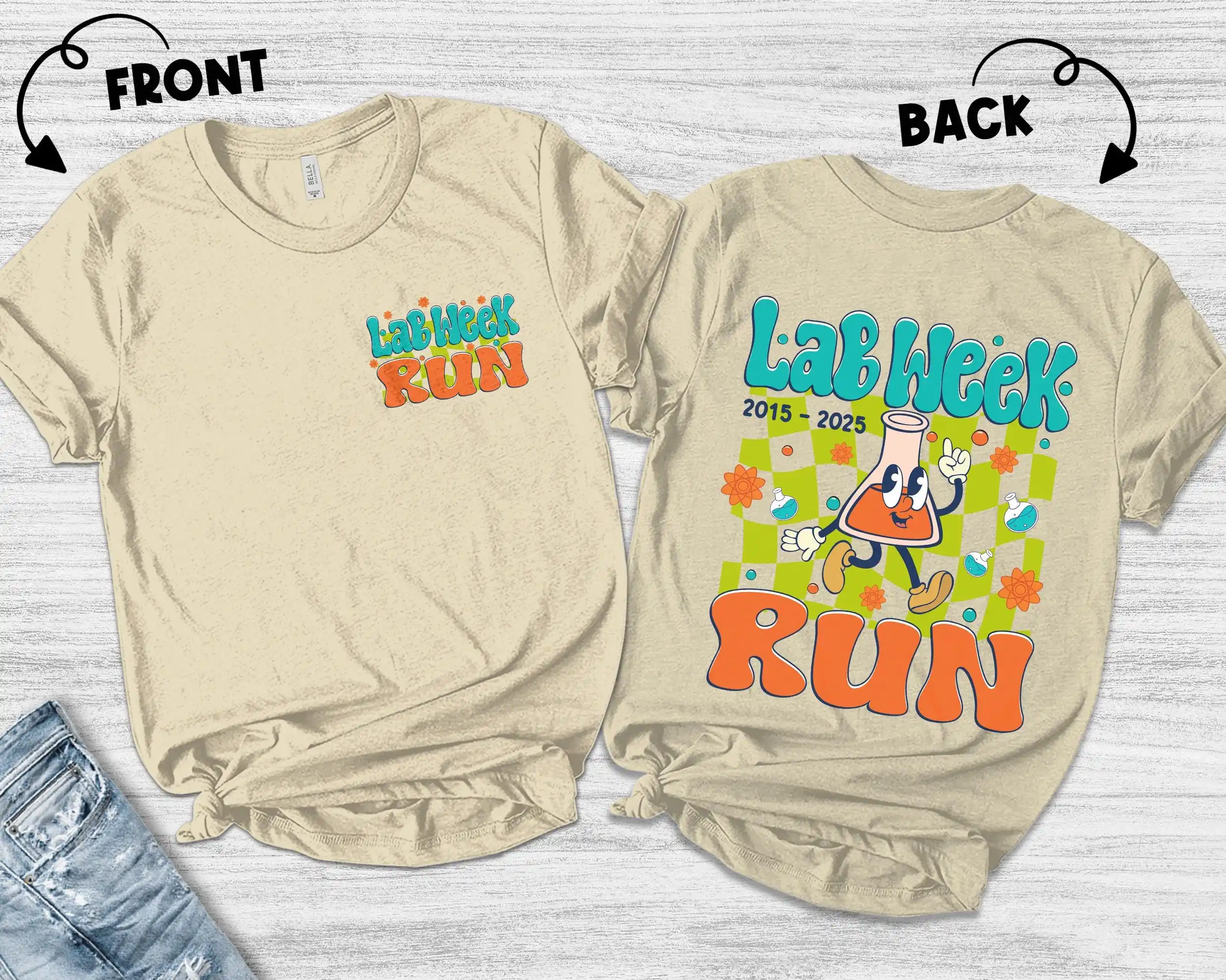 Retro Lab Week 2025 T Shirt Ru - Medical Lab Assistant 评论和价格