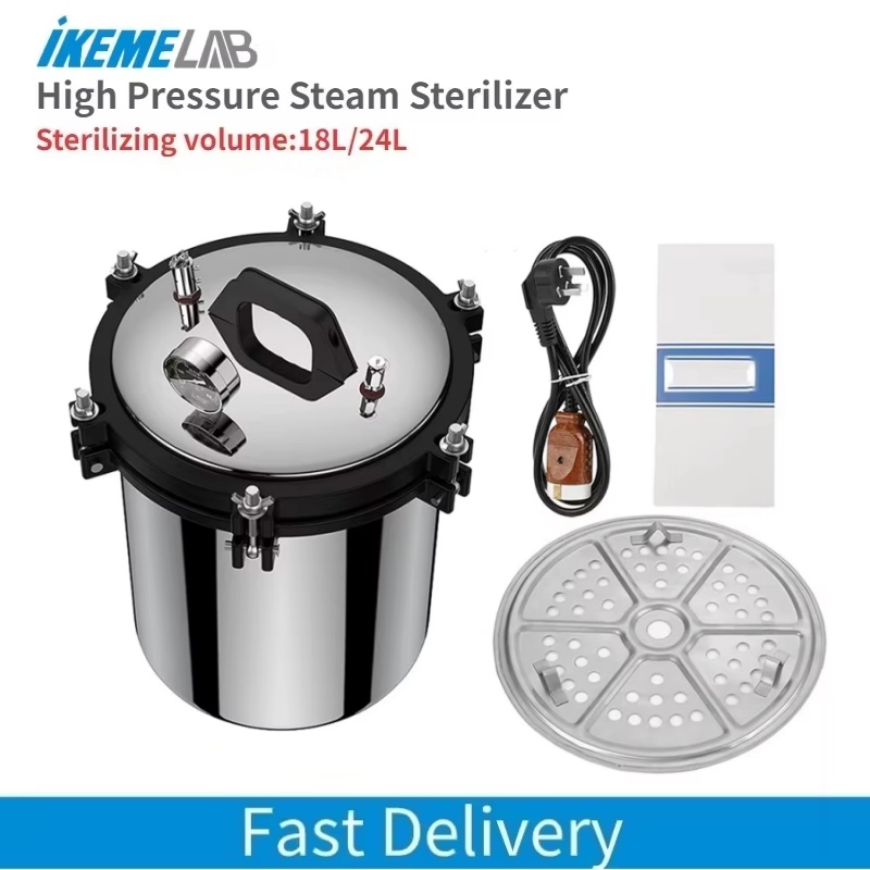 IKEME 18/24L Portable Autoclav - Medical Laboratories 评论和价格