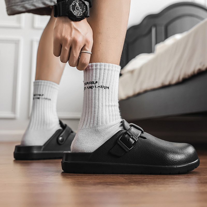 Men Clogs Slides New Summer Sl - Medical Lab Business 评论和价格