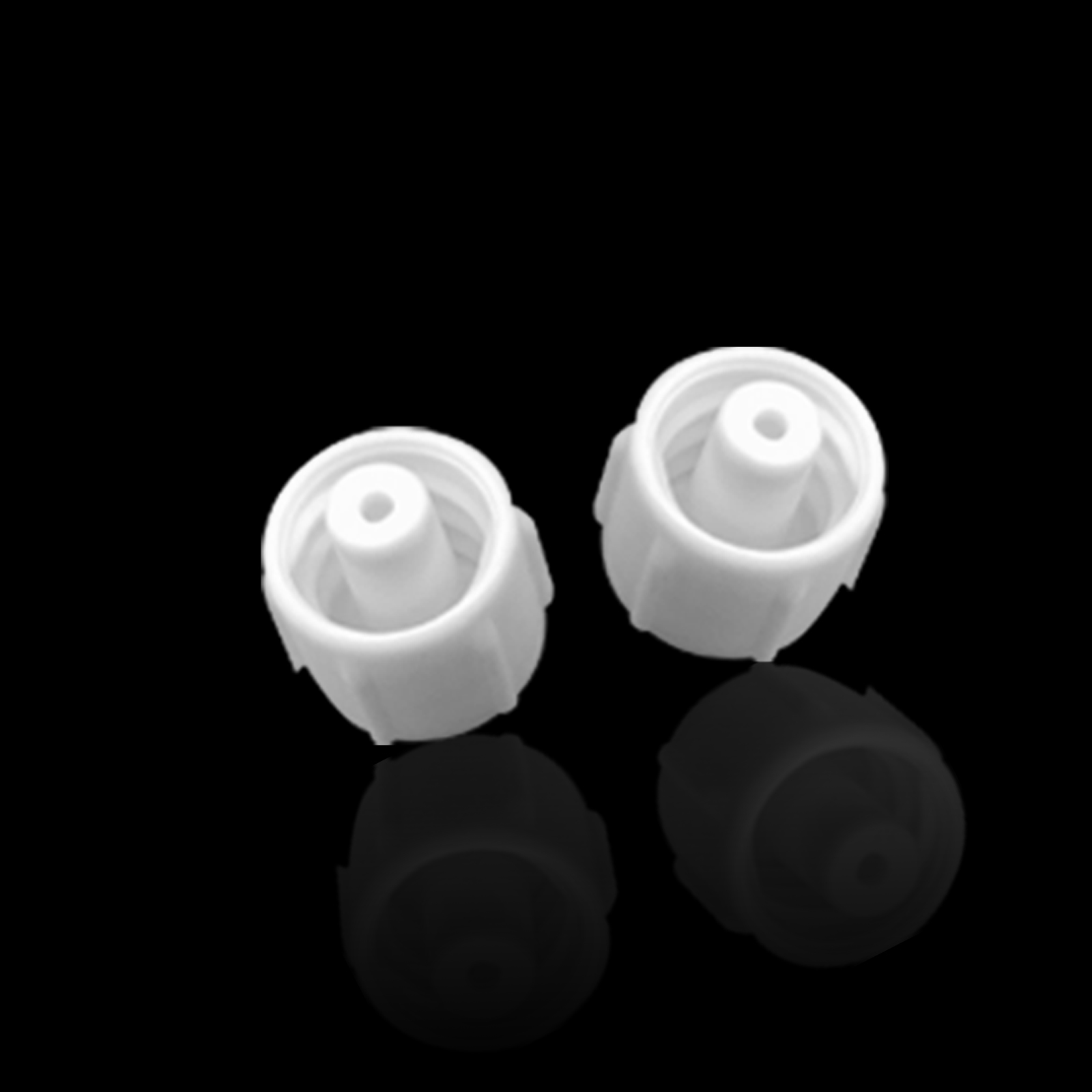 500pcs Male Luer Caps Hole for - Medical Laboratories 评论和价格